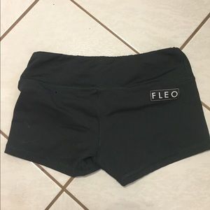 Fleo Forest Green Spandex Shorts- Original Style